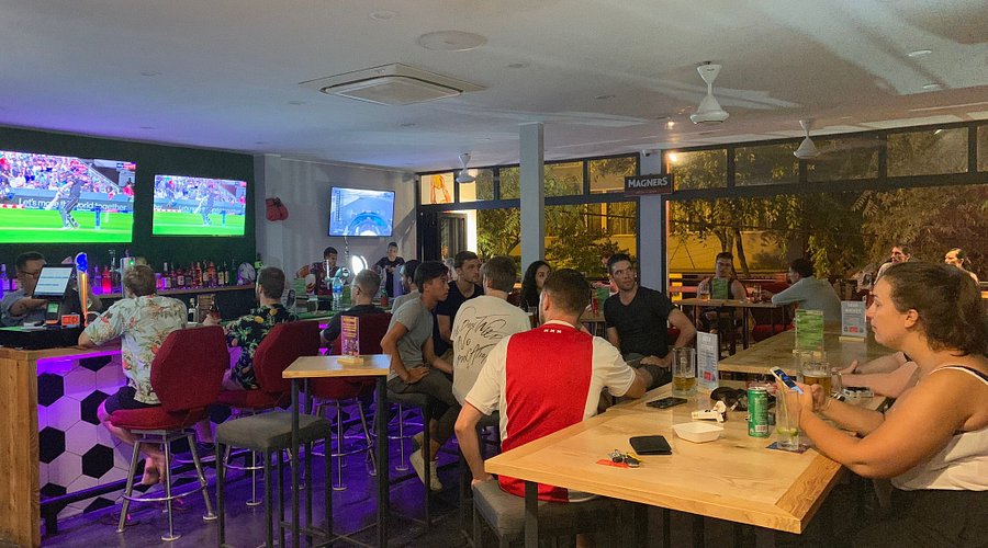 the local sports bar